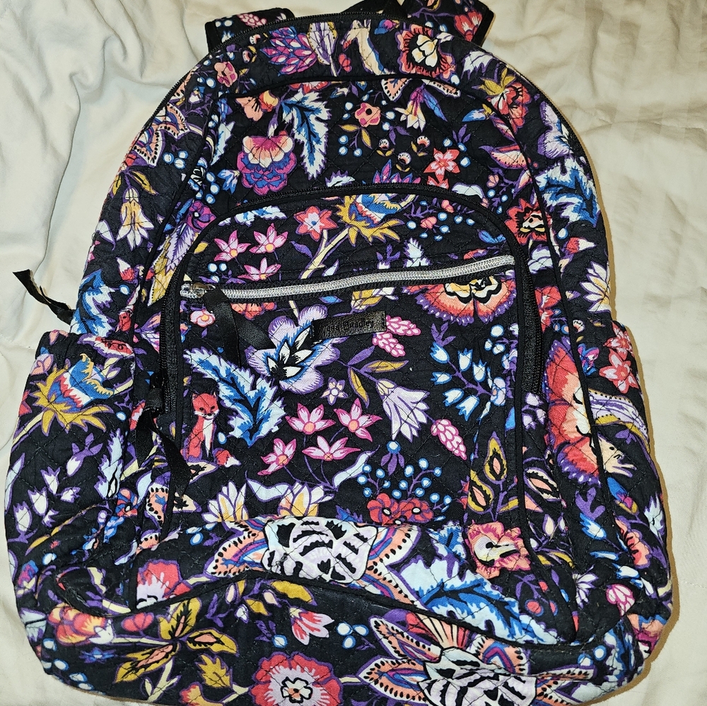 Vera Bradley Campus Backpack-Foxwood